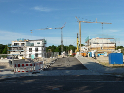 im Baugebiet Bhmerwaldstrae