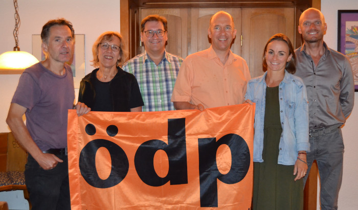 Gruppenbild des Vorstands der dp Neufahrn/Eching